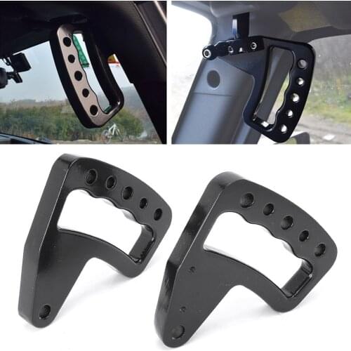 For Jeep Wrangler JK Upgraded Front Grab Bar Handles Handlerbar 2007-2017 Black Automoble Car Auto Parts Accessories