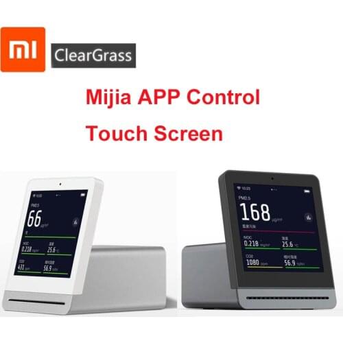 Youpin qingping ClearGrass Air monitor Retina Touch IPS Screen Mobile Touch Operation Indoor Outdoor Clear Grass Air Detector