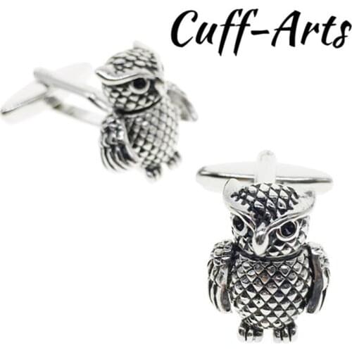 New Arrive Shirt Cufflinks Festival Christmas Cuff Links For Wedding Party Fashion Delicate Cute Owl Men Shirt Cufflinks C10023