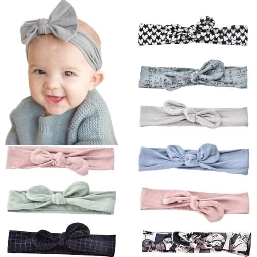 3 Pcs/Set Baby Girls Cute Candy Soft Dot Star Plaid Hairbands Headwears Children Lovely Hair Hoop Headbands Kid Hair Accessories