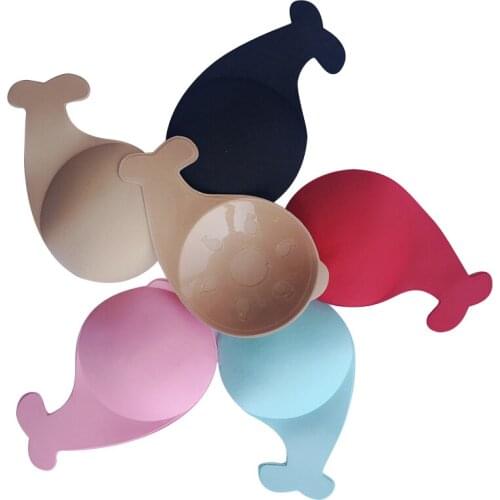 Lift Up Nipple Cover Invisible Bra Silicone Breast Petals Reusable Nipple Stickers Women Adhesive Strapless Backless Sticky Bras