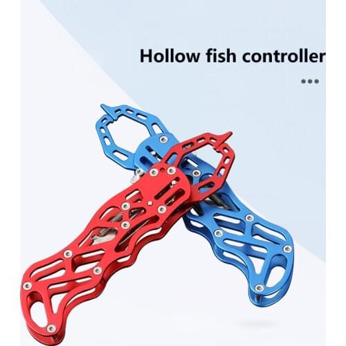 Fishing Gripper Portable aluminium alloy Fish Grip Lip Clamp Grabber Tool Fish Controller Fishing Plier Accessoryer