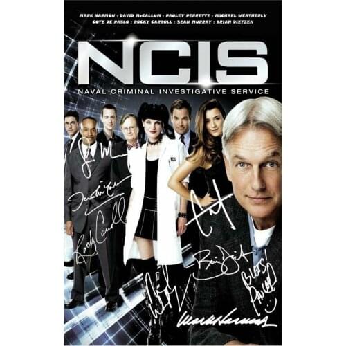 NCIS SIGNED Art Film Print Silk Poster Home Wall Decor 24x36inch