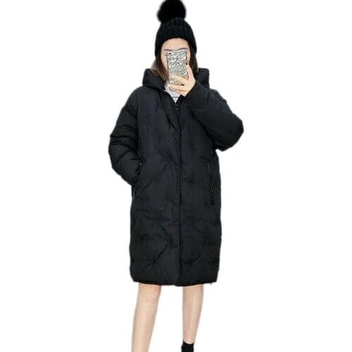 Padded Cothing Womens Mid-length Thick Down Cotton Coat 2020 Autumn Winter Fashion New Cotton Cothing Women New Listing A962