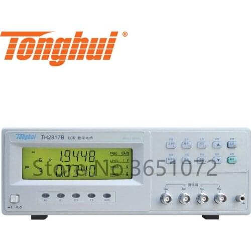 TH2817B LCR Meter 50Hz-100kHz ESR Meter 10 Frequency Points