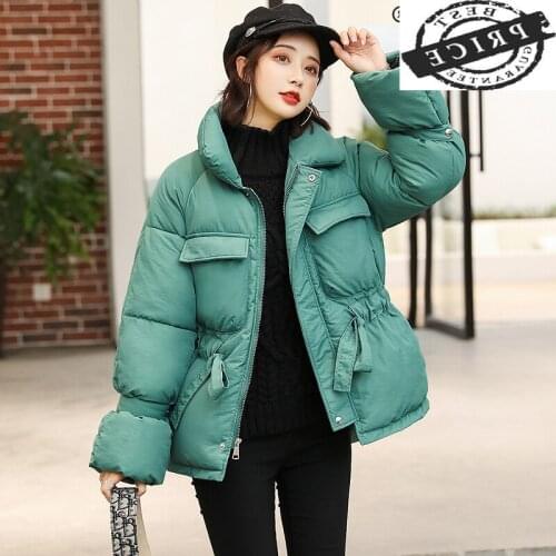 Winter Jacket Women Padded Down Cotton Parka 2021 Korean Fashion Ladies Thick Warm Coat Female Manteau Femme Hiver LW1a63
