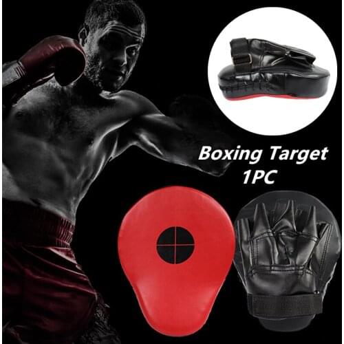 1Pc Thai Muay Arc Boxing Target Taekwondo Karate Training Kicking Pad MMA Punching Mitt