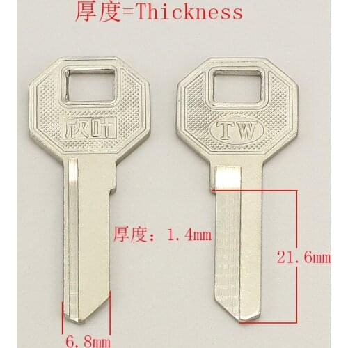A121 right groove Wholesale Locksmith Keymother Brass House Home Door Blank Empty Key Blanks Keys 25 pieces/lot