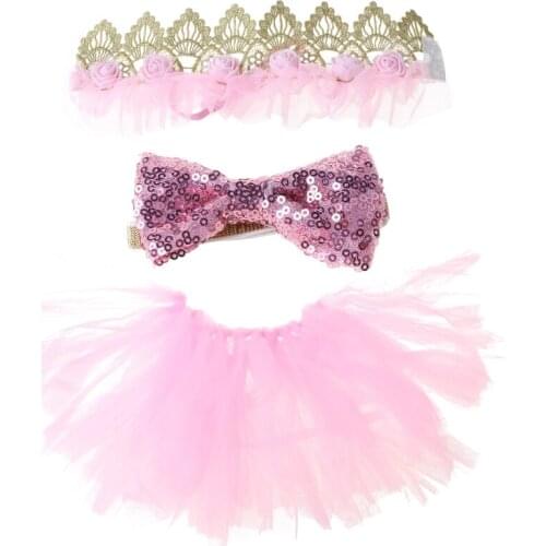 Dog Wedding Dress Puppy Birthday Party Supplies Cute Tutu Skirt Bowtie Crown Hat