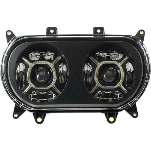 Road Glide Double Headlamp with Position Lamp for Harley 2015-2020 Road Glide