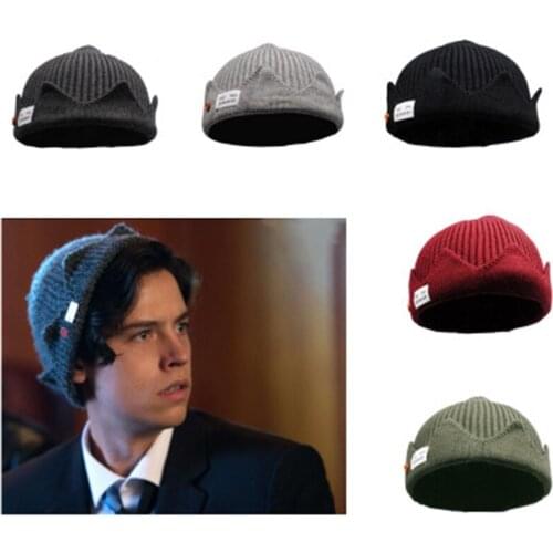 Boys Girls Riverdale Cap Cosplay Hat Beanie Knit Hat Winter Unisex Halloween Props Cosplay Costumes