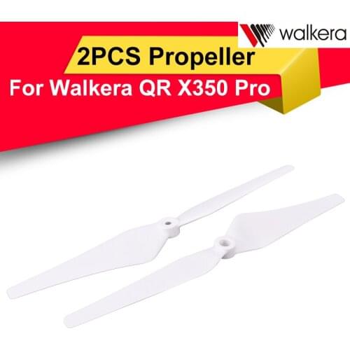 2PCS CW/CCW Propeller Blades For Walkera QR X350 Pro RC Quadcopter Parts White