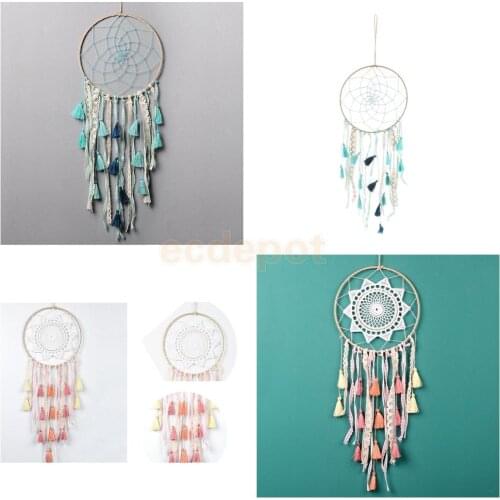 Dream Catcher - Good Luck Trapped - Tassel Pendant Catcher Ring Wall Hanging Decor Room Decor Ornament