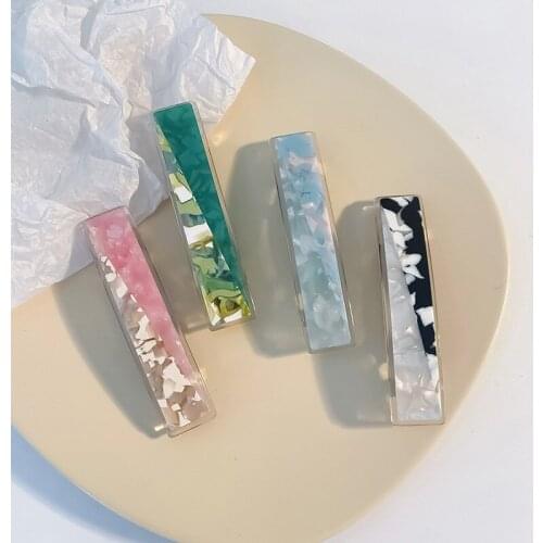 Fashion Women Metal Acetate Hair Pin Clip Leopard Hair Clip Geometric Hairpins Hairgrips Barrette Hairpin Hair Accessories