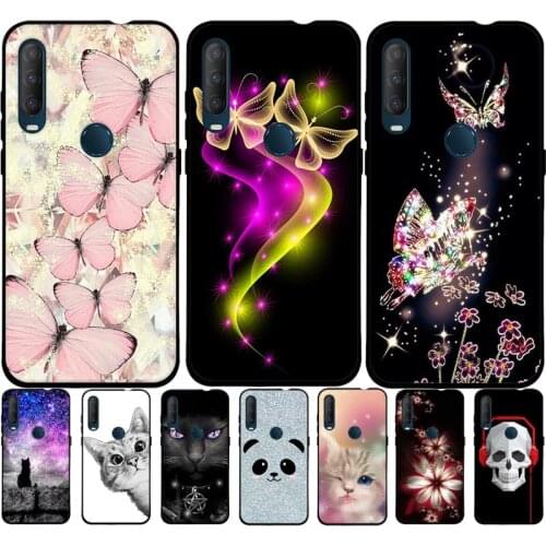 B Alcatel 1SE 2020 Case Cover Soft Silicone Cute TPU Back Cover For Fundas Alcatel 1 SE 2020 Phone Case Bags Bumper Shell Coque