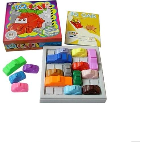 New 3D Puzzles Game Toy Kids Toys Car Model Maze Parking Lot IQ Car Parking Geometric Puzzle Educational Toys 1Set