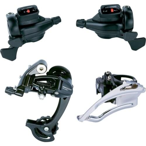 MicroSHIFT MTB TS70-7 & TS70-8 & TS70-9 Shifter DIP Trip 7/8/9 Speed Front Rear Derailleur Group Set Compatible For Shimano