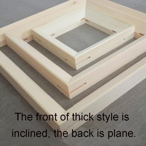 Frame Wooden Frame Custom Size Home Poster And Canvas Painting Picture Thick Frame Large Size Inner Frame Decorative Art