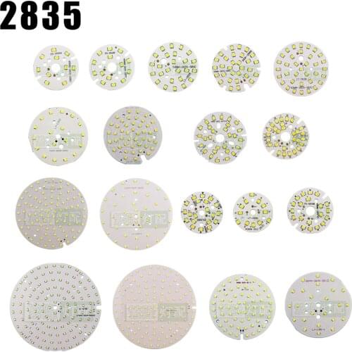 10pcs/lot 2835 SMD LED Chip 3W 5W 7W 9W 12W 18W 24W Light Board 240-260mA Accessories Lamp Bead Light Board For LED Downlight