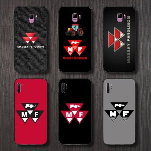 Tractors Massey Ferguson Phone Case For Samsung A40 A31 A50 A51 A71 A20E A20S S8 S9 S10 S20 Plus note 20 ultra