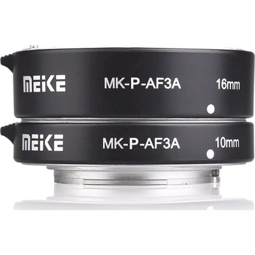 Meike MK-P-AF-3A Macro Auto Focus Extension tube Ring AF for Micro four three system Panasonic Olympus micro mirrorless Cameras