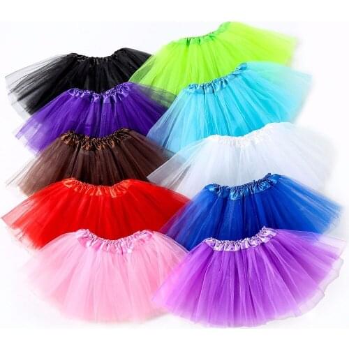 Girl Tutu Skirt 2019 New summer Kids Clothes Princess fluffy tulle Girls Skirts Lovely Ball Gown Children Clothing Baby Clothes