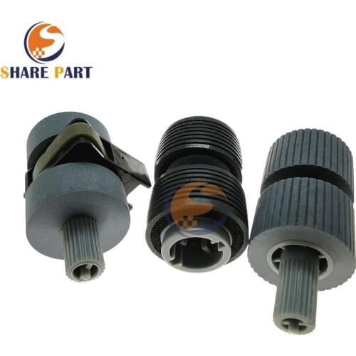 1SET Pickup Roller Brake Roller for Fujitsu fi-6670 fi-6770 fi-6750 fi-6750s fi-5750C fi-5650C fi-5650 PA03338-K011 PA03576-K010