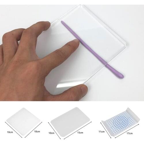 1PC Craft Accessories Transparent Pottery Clay Roller Acrylic Clay Sculpey DIY Moldelling Clay Tools Polymer Art Craft