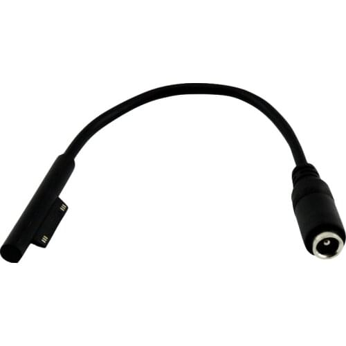 1x DC Power 5.5x.2.1mm Female Adapter Charger Charging Connector Cable Cord for Microsoft Surface Pro3 15cm