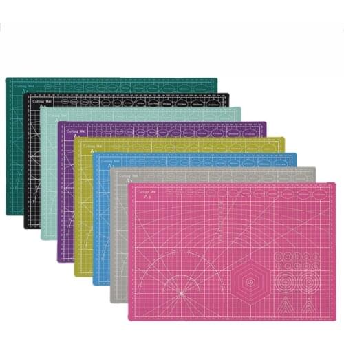 A3 PVC Cutting Mat Leather Cutting Mat Board DIY Self-healing Patchwork Cutting Pad herramientas Handcraft Leather Tools Useful