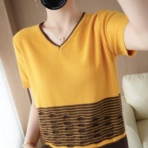 HLICYUM Women's Knitted T-shirts China