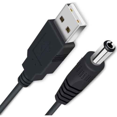 USB power supply cable for HDMI Splitter converters USB to DC Jack 5.5X2.1mm