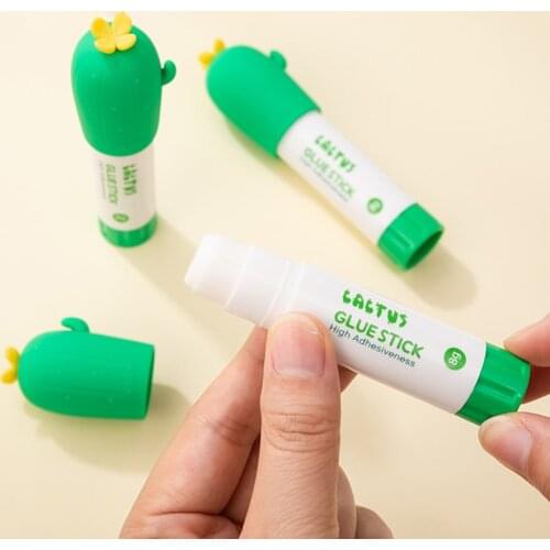 Cactus Glue Sticks, 8g / 15g, Non-Toxic, White School Glue Stick for Home, Office, School, and Arts-and-Crafts Use, Scrapbooking