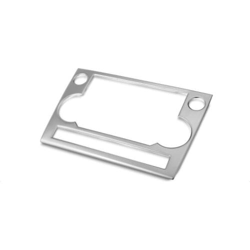 Car Dashboard Air Condition Volume Control Button Knob Switch Panel Frame Cover Sticker For Land Rover Discovery Sport 2015-2016