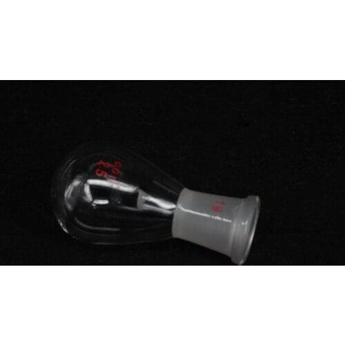 25ml 19/26 Quickfit Joint Lab Glass Rotary Evaporator Flask Round-Bottom Ware