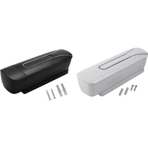 2 Pcs Bathroom Liquid Soap Dispenser Wall Mounted For Kitchen Hotel Home Accessories,White & Black