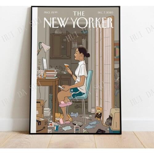 Love Life - The New Yorker Magazine Cover Art Print, Vintage Art Print, Bookstore Art, Vintage Poster art, Art Print