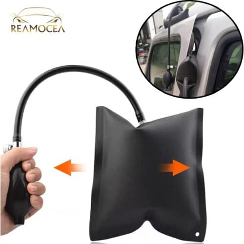 Reamocea Universal Silicone Black Pump Wedge Locksmith Tools Auto Air Wedge Airbag Lock Pick Set Open Car Door Lock Hand Tools