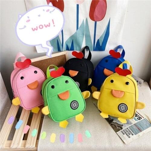 Cute Animals Cartoon Styles Backpacks Baby Toys Kids Shoulder Bag Soft Phone Bag Coin Purse
