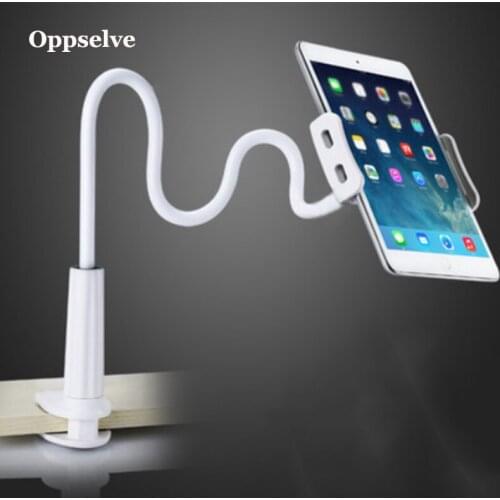 Universal Flexible Adjustable Cell Phone Clip Holder Desk Bed Mount Bracket For iPhone 12 11 Pro XR Max Lazy Holder Rotate Stand