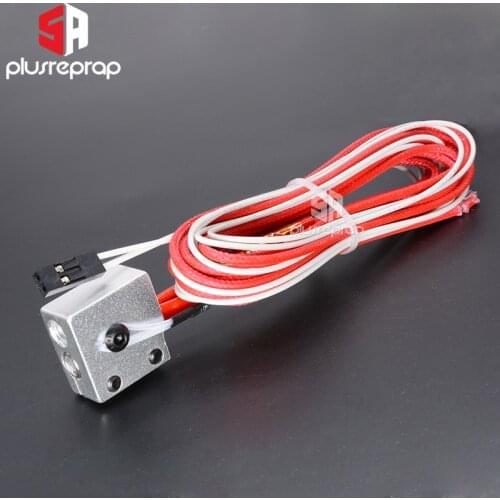 V6 Volcano Hot End Eruption Pack kit Heater Block with Thermistor and Heater 12V 24V 40W 3D Printer Parts Wholesale