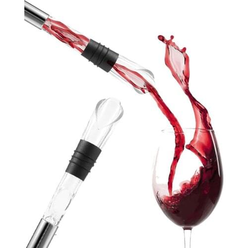 Ice Bucket Wine Chiller Stick Barware Wine Pourer Wine Cooling Stick Cooler Beer Beverage Frozen Stick Spout Aerator Bar Tool