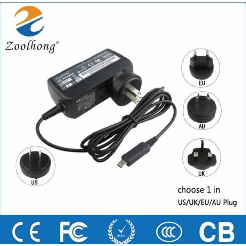Microsoft Charger EU Plug For Acer 12V 1.5A 18W Tablet Battery Charger For Acer Iconia Tab A510 A700 A701 Power Supply Adapter