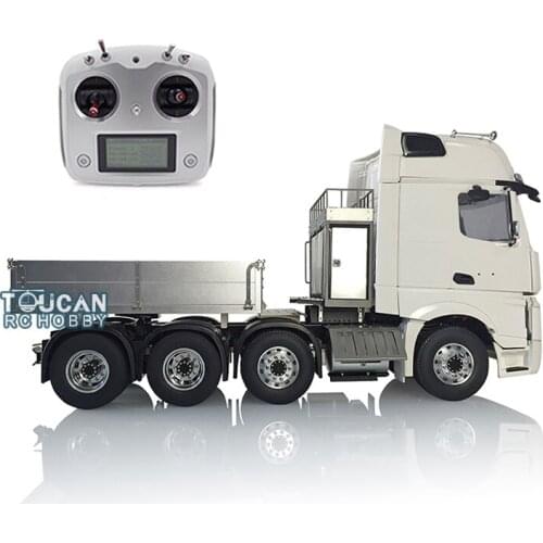 1/14 LESU RC Metal Chassis Truck Bucket Motor Roof Light Hercul Actros Cabin THZH0724