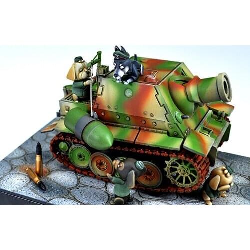 1/35 ancient crew set include 4 (NO TANK ) Resin figure Model kits Miniature gk Unassembly Unpainted