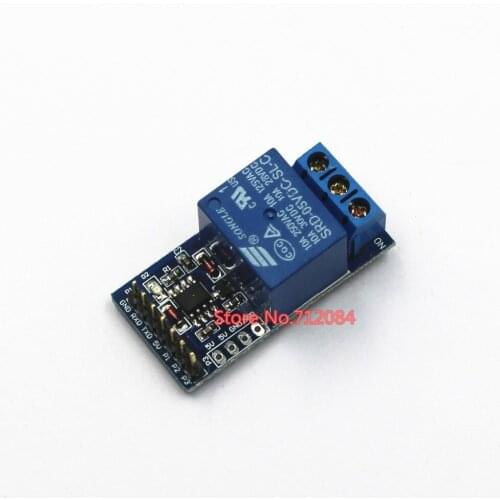 1 channel self-locking latching relay module , long locks, 30 seconds delay, self-locking mode with the microcontroller