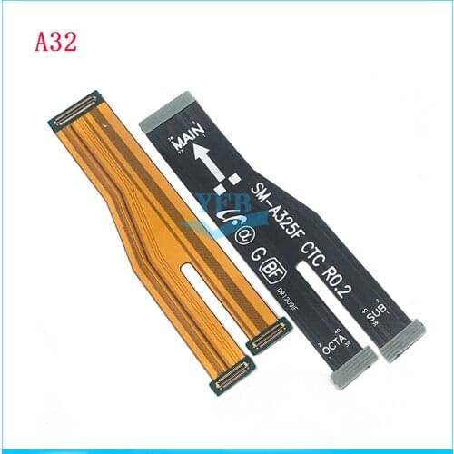 10Pcs Motherboard Main Board Connector LCD Display USB Flex Cable For Samsung Galaxy A42 A426B A52 A526B A32 A325F A72