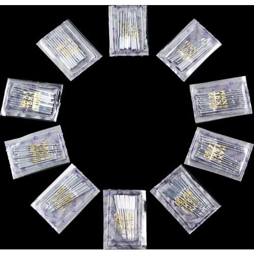 100pcs HAX1 Sewing Needles Household Sewing Machine Needles for Singer Brother Bernina Husqvarna Newhome Sewing Machine