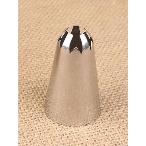 18*48*30MM Cherry Teeth 304 Stainless Steel Fondant Cake Decoration Silver Multi Purpose Kitchen Gadgets Pastry Nozzle 1Pcs