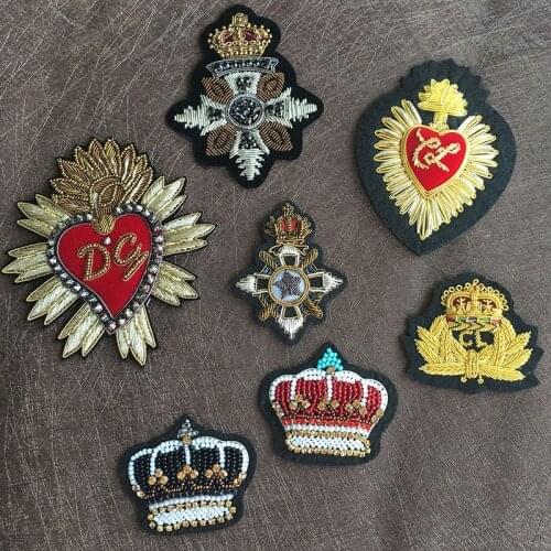 2018 classic handmade DIY fashion clothes shoes bag high-grade silk India buiter brooch